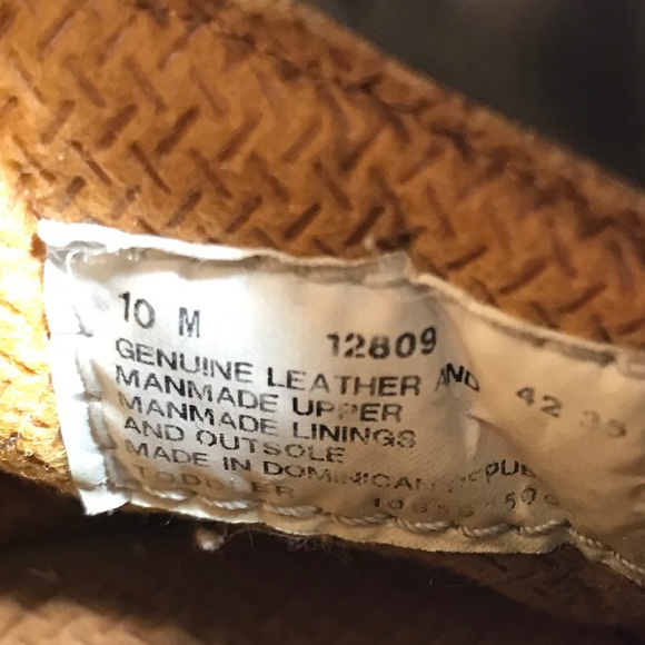 Timberland PREMIUM WATERPROOF Kids Toddler 10M Leather Boots Wheat - Picture 11 of 11